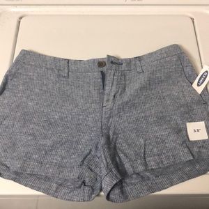 NWT Old Navy linen blend shorts